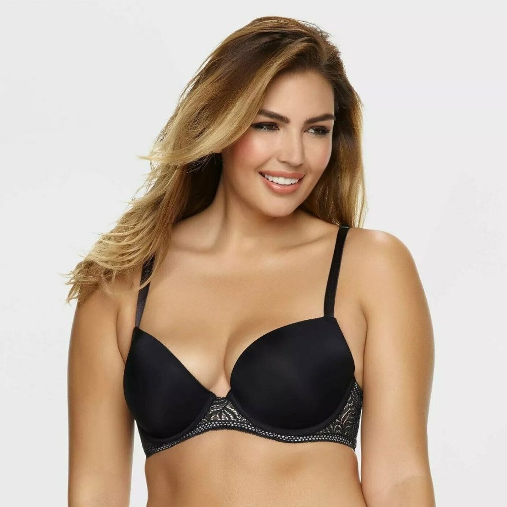 Paramour Women's Carolina T-Back Bra Size 34DDD